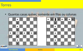 Quantas casas quiser, somente em filas ou colunas23Torres