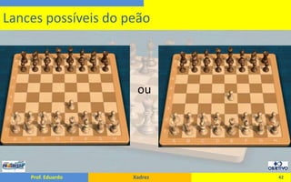 42Lances possíveis do peão                                        ou