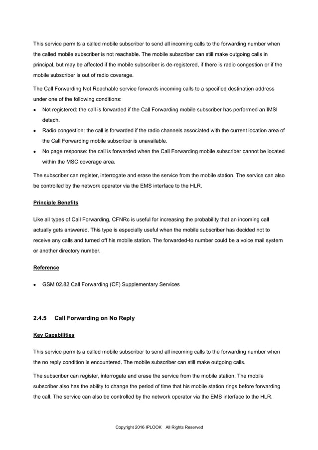 IPLOOK MSC/VLR product information v1.3 | PDF | Computer Networking ...