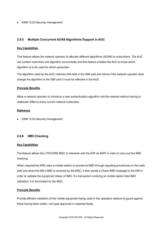 IPLOOK MSC/VLR product information v1.3 | PDF
