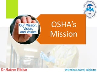 OSHA’s
Mission
61
61
 
