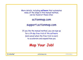 Map Your Job! Core Instructions Slides | PPTX