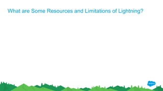 What are Some Resources and Limitations of Lightning?
 