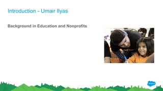 Introduction - Umair Ilyas
Background in Education and Nonprofits
 