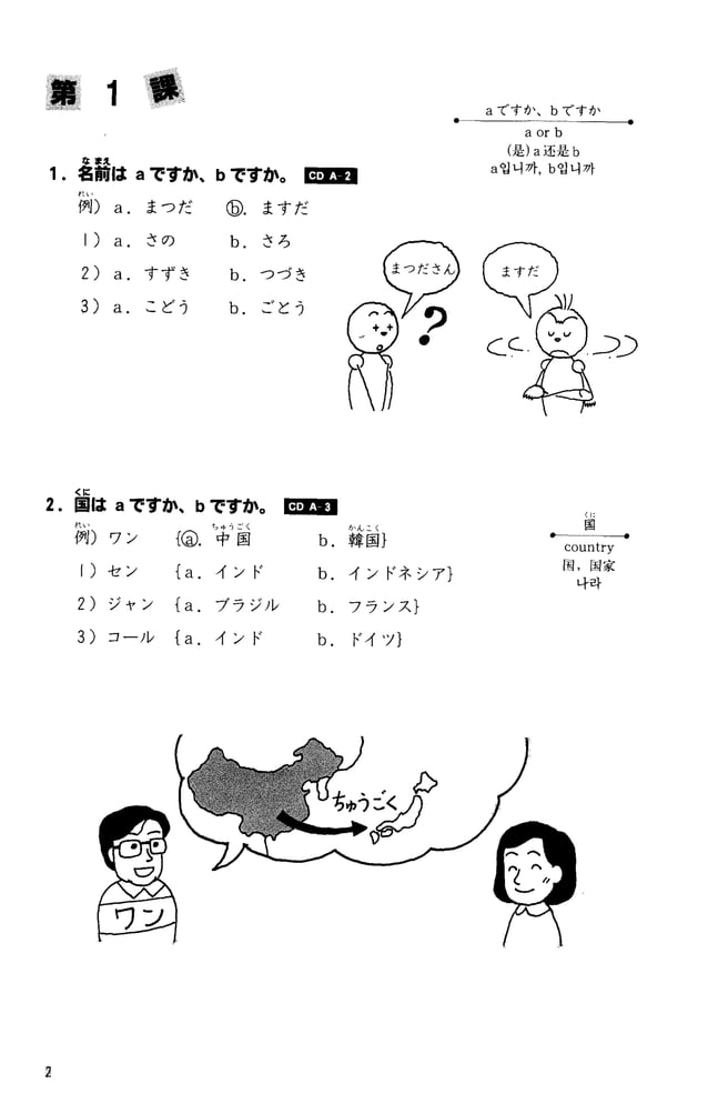 Minna no nihongo shokyuu 1 choukai