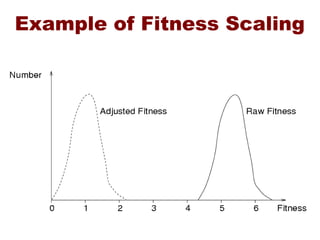 Example of Fitness Scaling
 