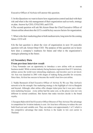 The criteria behind the success of AirAsia | PDF