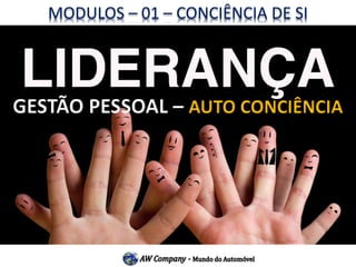 GESTÃO PESSOAL –AUTO CONCIÊNCIAMODULOS –01 –CONCIÊNCIA DE SI  