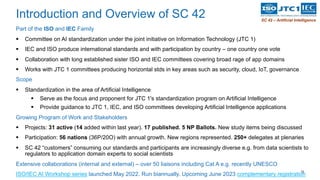 SC 42 Artificial Intelligence Standards Program and Ecosystem Approach ...