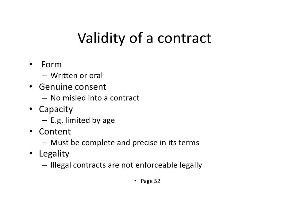 0101the Law Of Contract