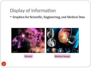 Display of Information
 Graphics for Scientific, Engineering, and Medical Data
Medical Image
Nebula
25
 