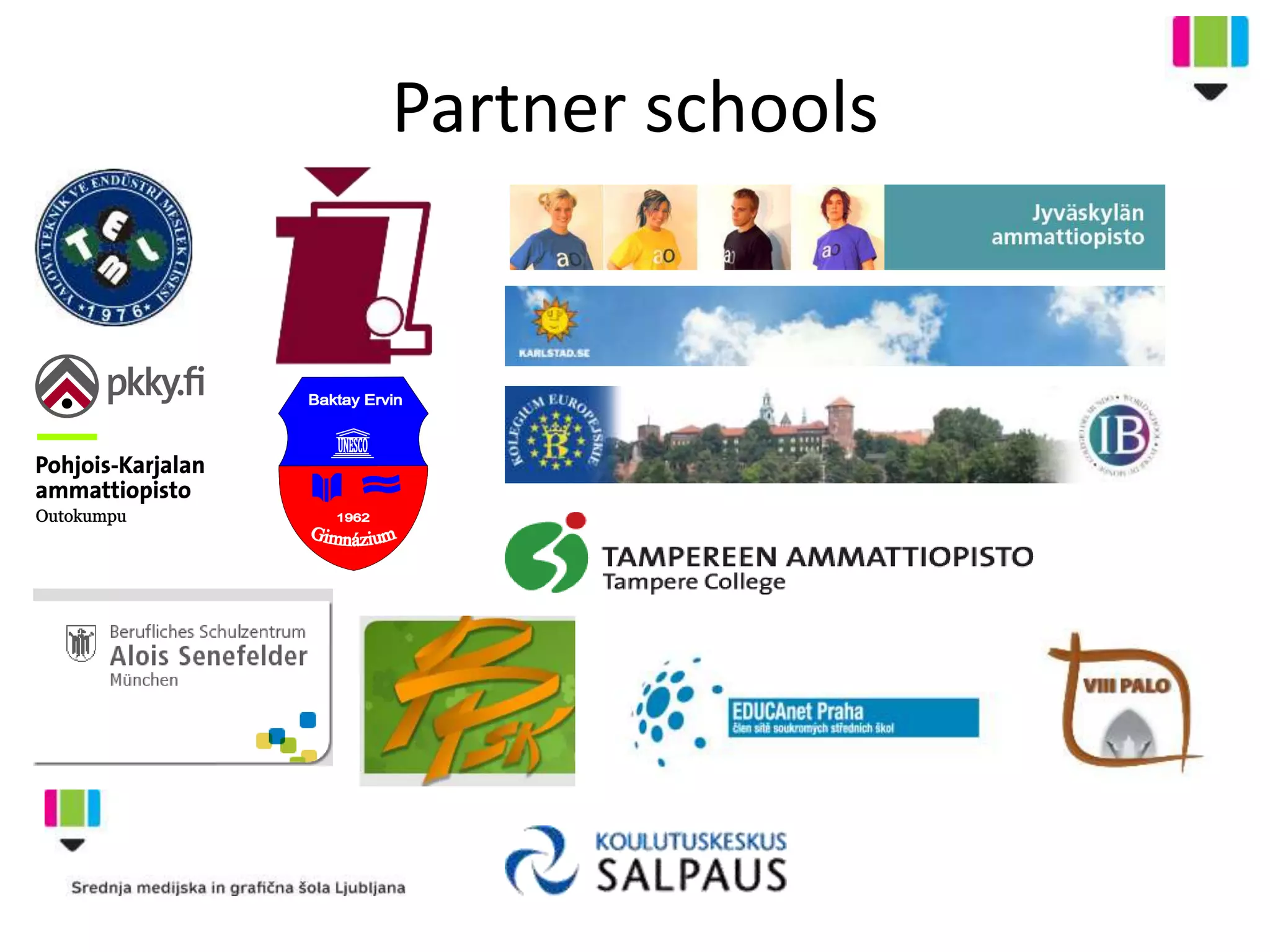 Partner schools
 