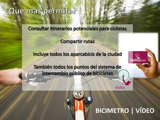 BICIMETRO | VÍDEO
 