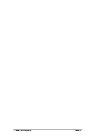 4
CARRERAS PROFESIONALES CIBERTEC
 