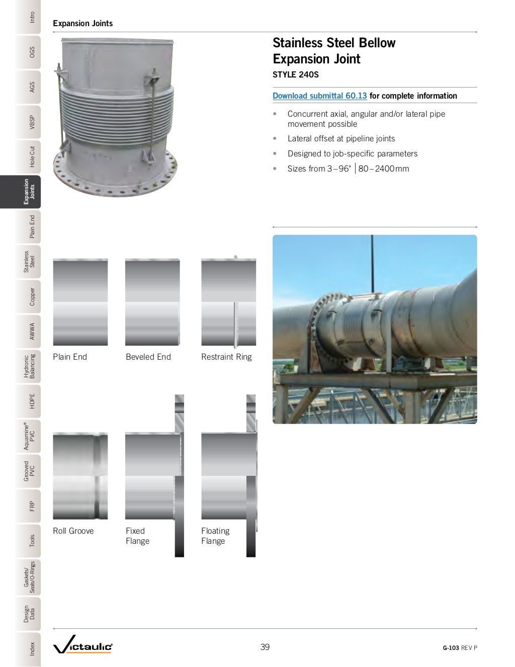 Victaulic G103 Product Catalog