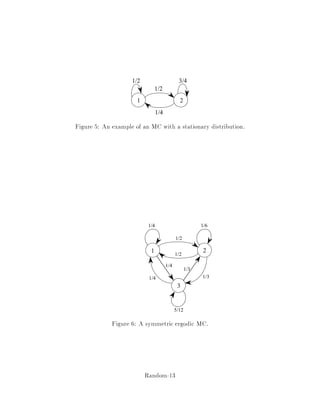 i
j
Figure 3: The Matrix Aij. The matrix Aij is formed by removing the ith column and
the jth row from the matrix A.
Note that c can be obtained since 2c
is the largest power of 2 in detA.
The algorithm we have presented can be seen to be in RNC since a determinant
can be computed in RNC.
We can apply a similar algorithm for solving the following related matching prob-
lem:
Given:
A bipartite graph G,
A coloring for each edge in G of either red or blue,
an integer k,
nd a perfect matching with exactly k red edges.
However, in contrast to the problem of nding any perfect matching, it is not known
whether this problem is in P or even NP-complete. For this problem, de ne the
entries aij of the matrix A as follows:
aij =
8
:
0 if i;j 62 E
wij if i;j isblue
wijx if i;j isred
5
where x is a variable. Both the permanent of A and the determinant of A are now
polynomials in one variable, x, and we wish to know the coe cients ck of xk. If all wij
were 1, ck would represent the number of perfect matchings with exactly k red edges.
If there does exist a perfect matching with k red eges, then Prck = 0  1
2 by the
same argument we derived the probability that detA = 0 when a perfect matching
Random-9
 