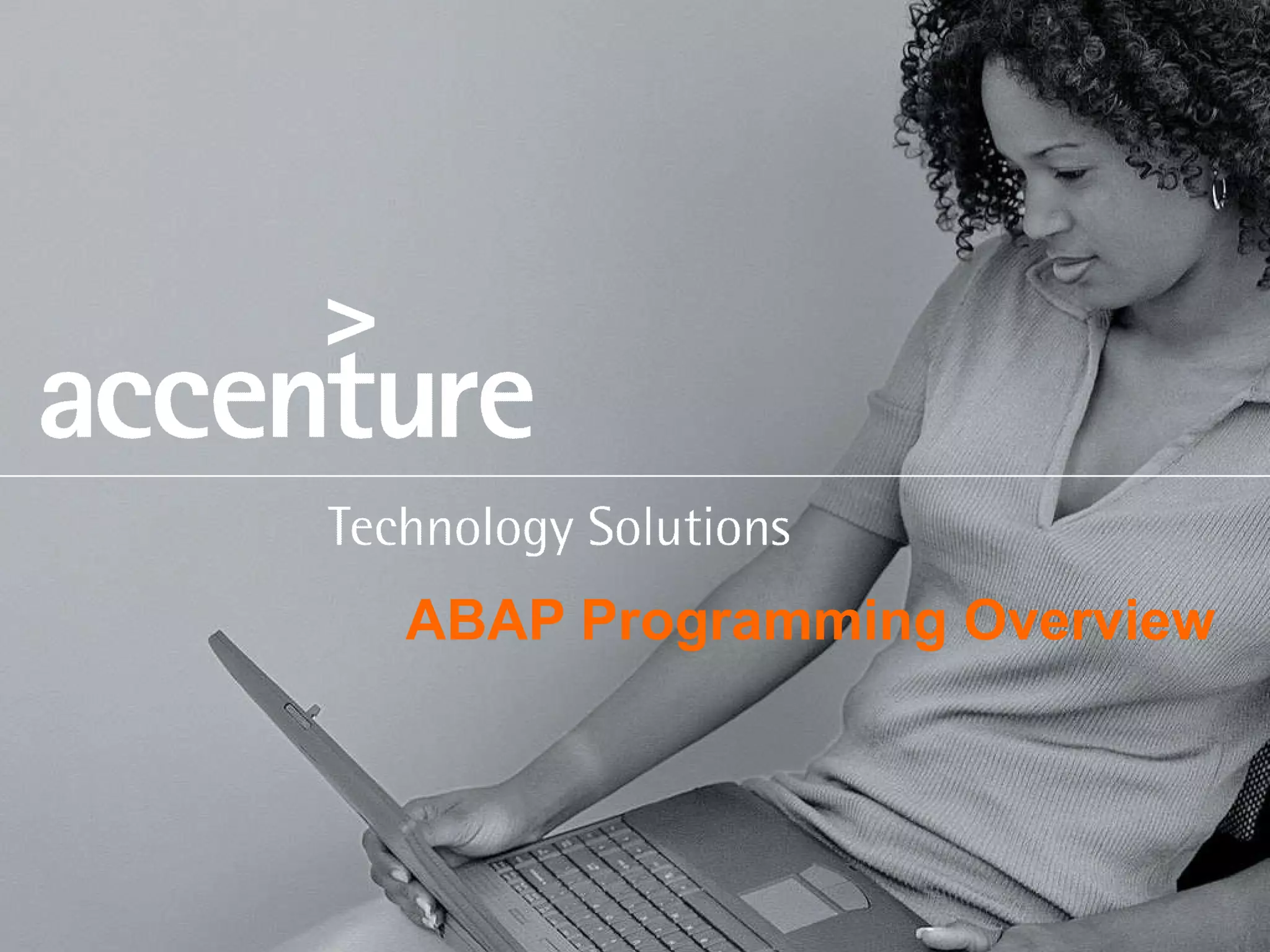 0105 abap programming_overview | PPT