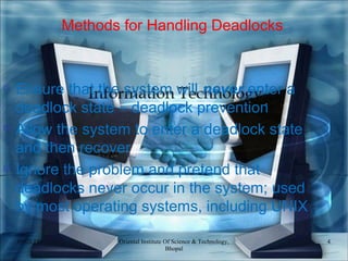 Deadlock ppt | PPT