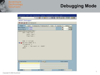 Debugging Mode 