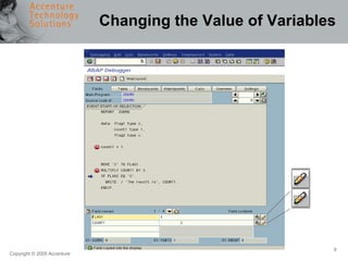 Changing the Value of Variables 