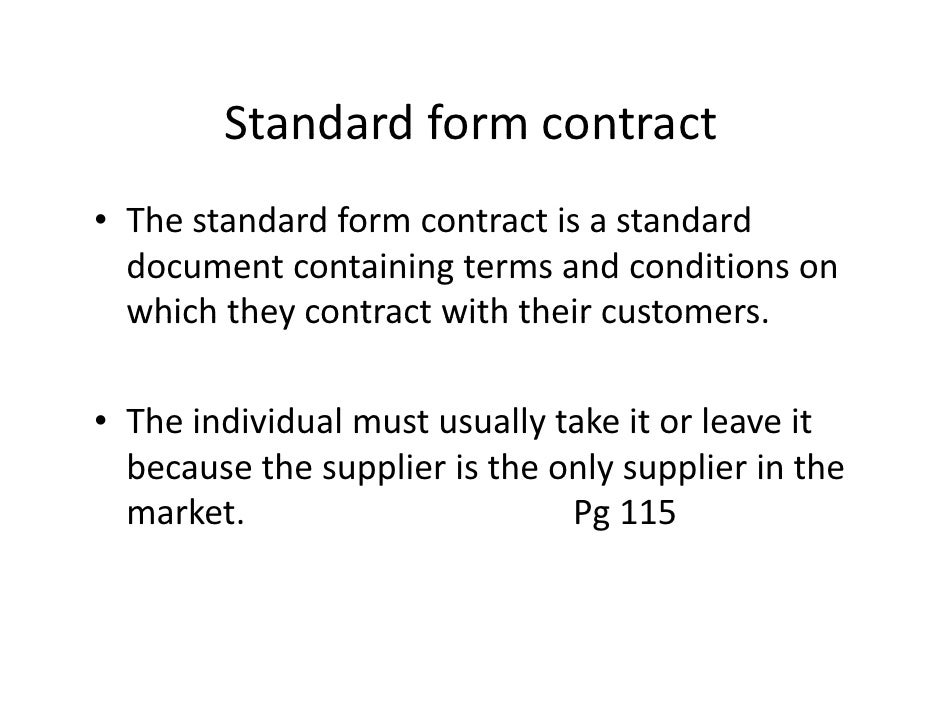 standard kleenheat contract form Clause 0106exclusion
