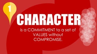 Values Support Character 010718 Quest for Character | PDF