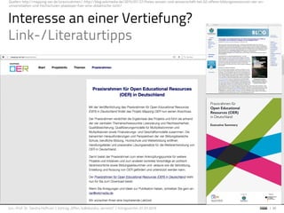 Jun.-Prof. Dr. Sandra Hofhues | Vortrag „Offen, kollaborativ, vernetzt“ | Königswinter, 01.07.2016
Interesse an einer Vert...