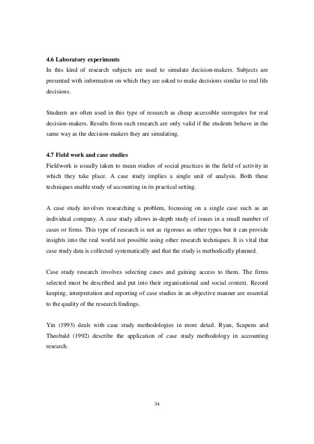Howto Create a Study Report in Accounting Howto Create a Study Report in Accounting