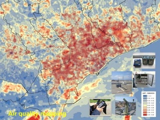 Air quality mapping
 