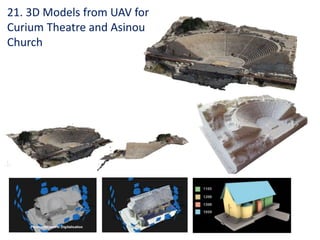 21. 3D Models from UAV for
Curium Theatre and Asinou
Church
 