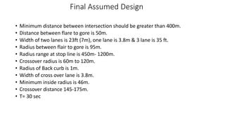 Continuous Flow Intersection | PPTX