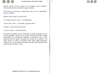 El amigo Manso de Benito Pérez Galdós Ejemplar de cortesía  gratis  www.interlectores.com 150 