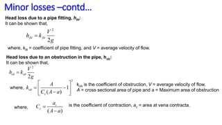 010a (PPT) Flow through pipes.pdf . | PDF