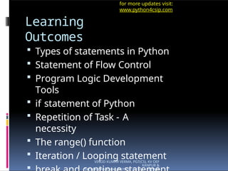 010 Class 11 Computer Science Condition usinf IF | PPTX