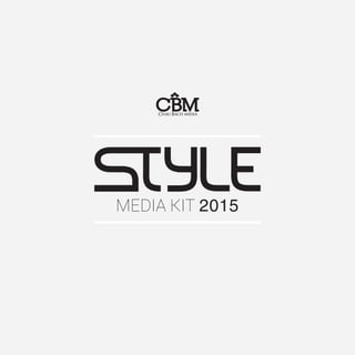 Media Kit 2015
 