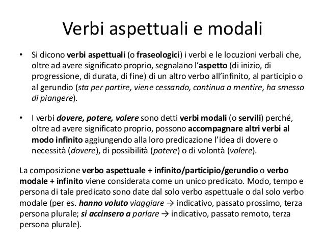 Quali Sono I Verbi Copulativi