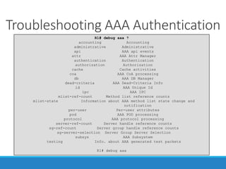 010 sa302 aaa+ldap | PPTX