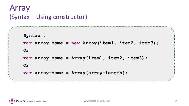 JavaScript - Chapter 10 - Strings and Arrays