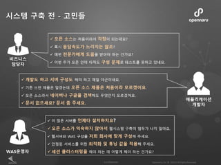 시스템 구축 전 - 고민들
 