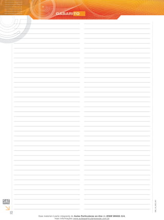 12
EM_1S_HIS_001
Esse material é parte integrante do Aulas Particulares on-line do IESDE BRASIL S/A,
mais informações www.aulasparticularesiesde.com.br
 