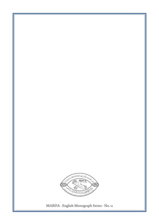 MABDA · English Monograph Series · No. 11
 