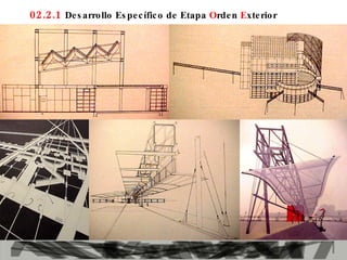 02.2.1  Desarrollo Específico de Etapa  O rden  E xterior 
