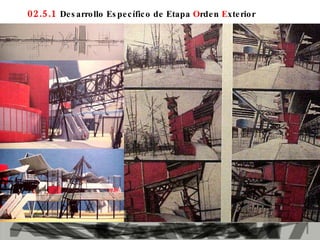 02.5.1  Desarrollo Específico de Etapa  O rden  E xterior 