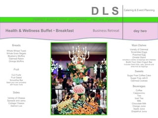 DLS FINAL Catering Menu Project | PPTX