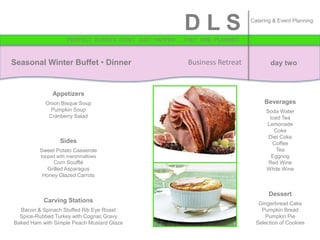 DLS FINAL Catering Menu Project | PPTX