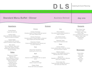 DLS FINAL Catering Menu Project | PPTX