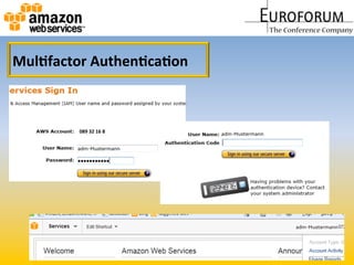 089	
  32	
  16	
  8	
  
Mul&factor	
  Authen&ca&on	
  
 