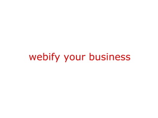 webify your business 