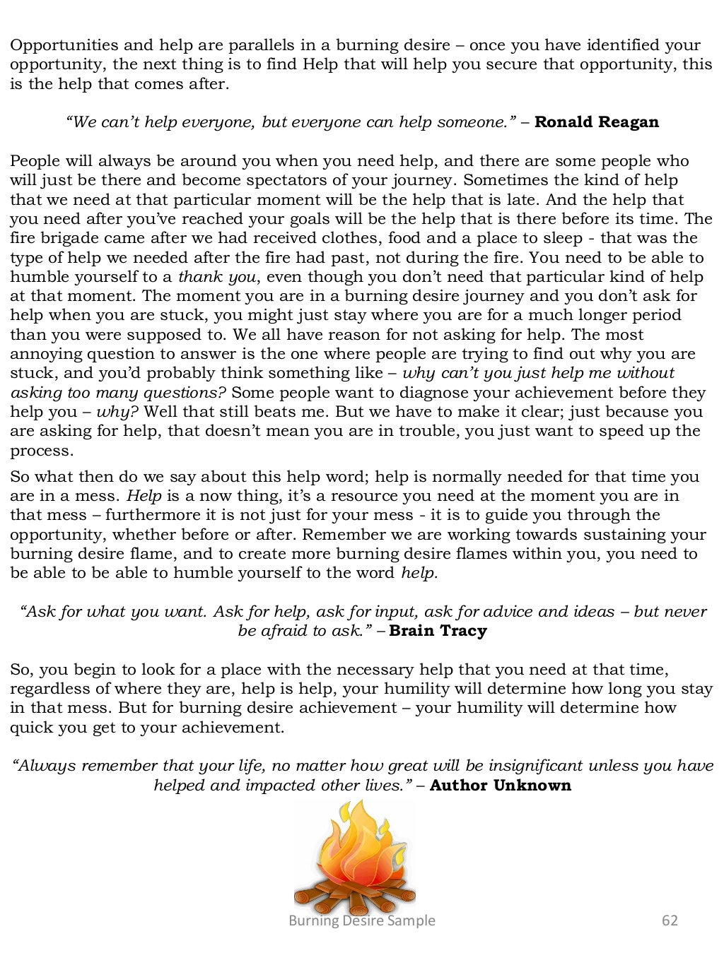 Burning Desire Sample