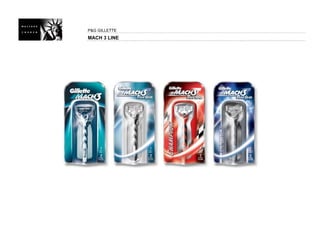 P&G GILLETTE
MACH 3 LINE
 